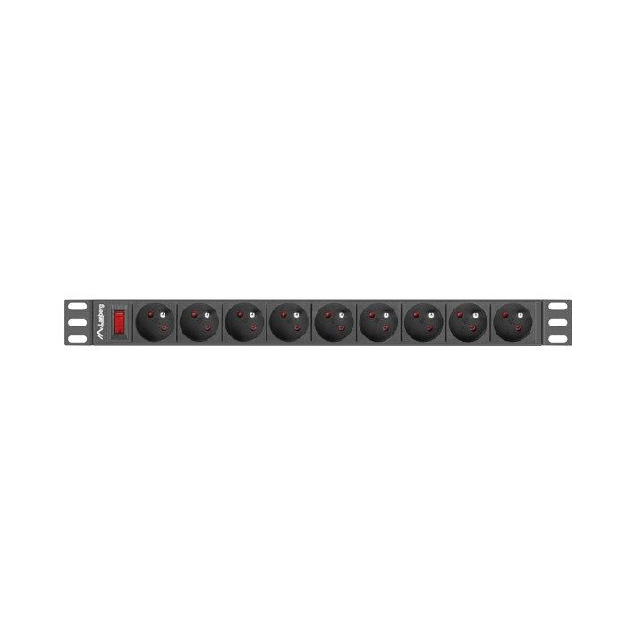 LANBERG POWER STRIP RACK 19 (1U 16A 9X 230V PL)