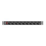 LANBERG RACK POWER STRIP 19 PDU 1U 9X SHUKO