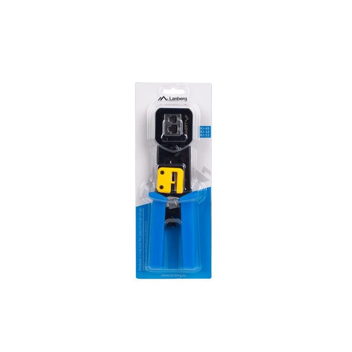 LANBERG RJ45 RJ12 RJ11 CONECTOR RECTO CRIMPADORA