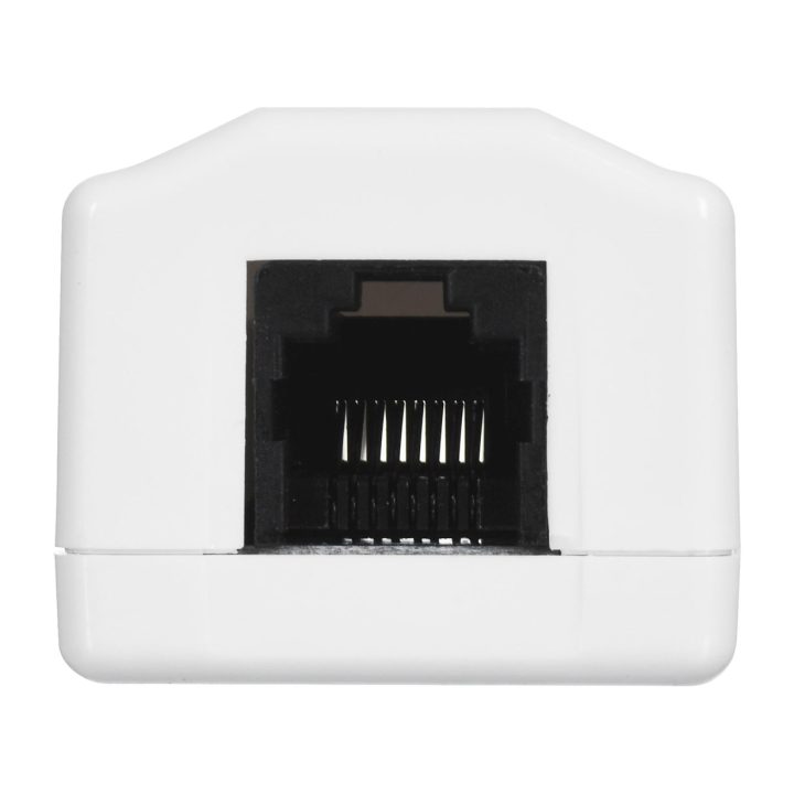 LANBERG SURFACE MOUNTING SOCKET CAT.6 1XRJ45 WHITE