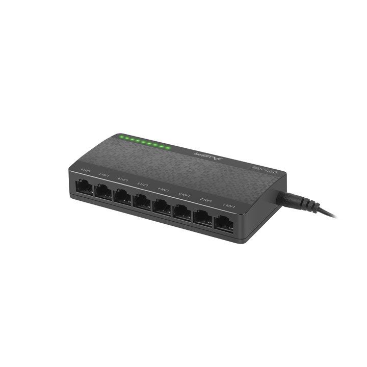 LANBERG SWITCH DSP1-1008 (8-PORT 1GB/S)
