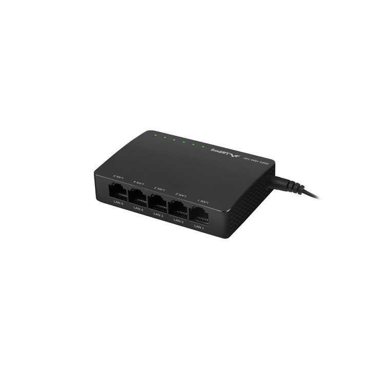 LANBERG SWITCH DSP2-1005-12V (5-PORT 12V 1GB/S)