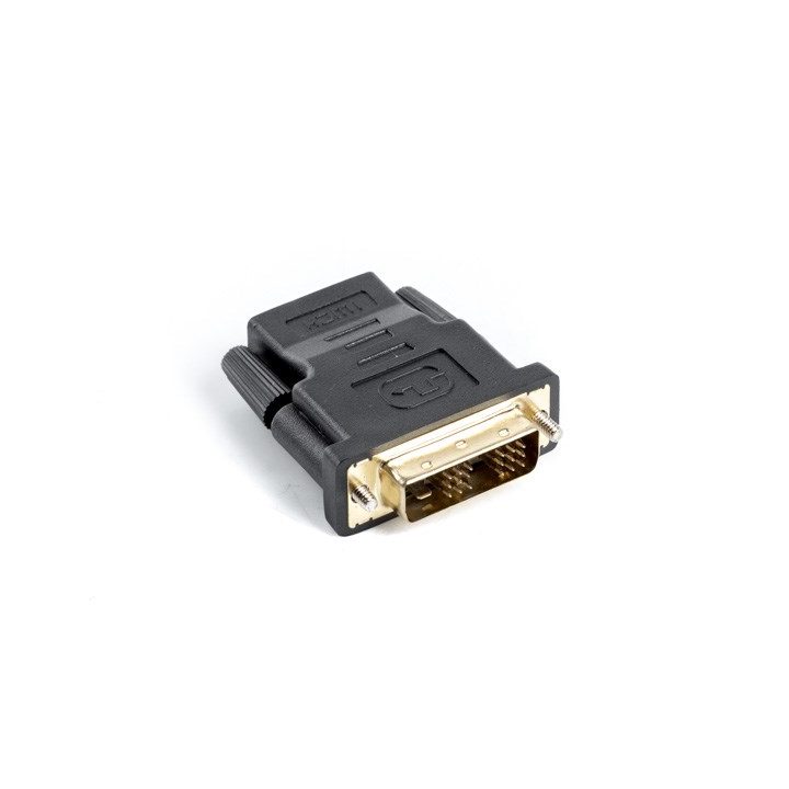 Lanberg AD-0013-BK cable gender changer HDMI DVI-D 18+1 Single Link Black