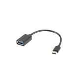 Lanberg AD-OTG-UC-01 USB cable USB 2.0 0.15 m USB A USB C Black