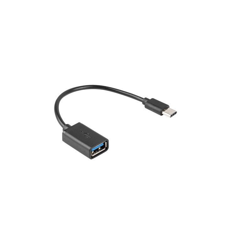Lanberg AD-OTG-UC-01 USB cable USB 2.0 0.15 m USB A USB C Black