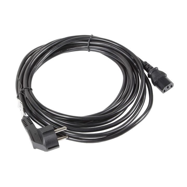 Lanberg CA-C13C-11CC-0100-BK power cable Black 10 m C13 coupler CEE7/7