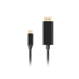 Lanberg CA-CMDP-10CU-0010-BK video cable adapter 1 m USB Type-C DisplayPort Black