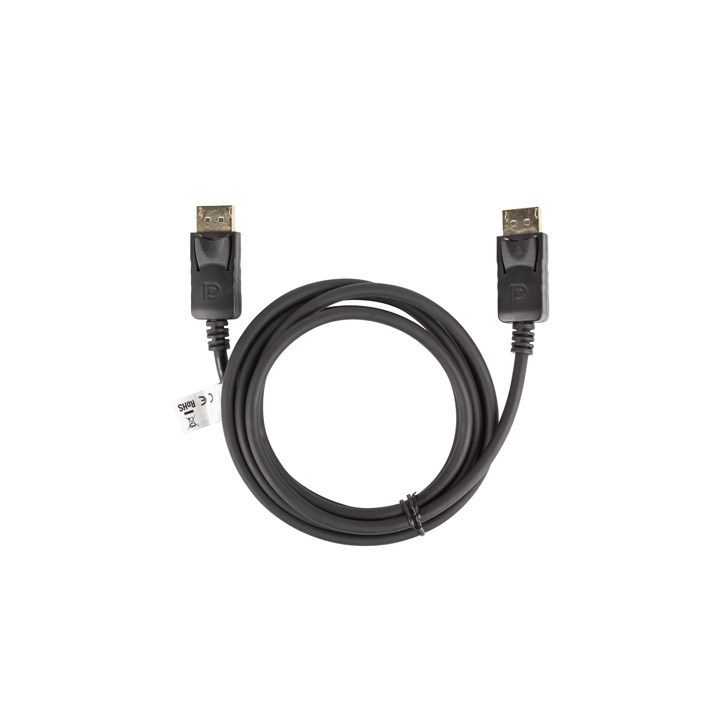Lanberg CA-DPDP-10CC-0018-BK DisplayPort cable 1.8 m Black