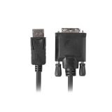 Lanberg CA-DPDV-10CU-0018-BK video cable adapter 1.8 m DisplayPort DVI-D Black