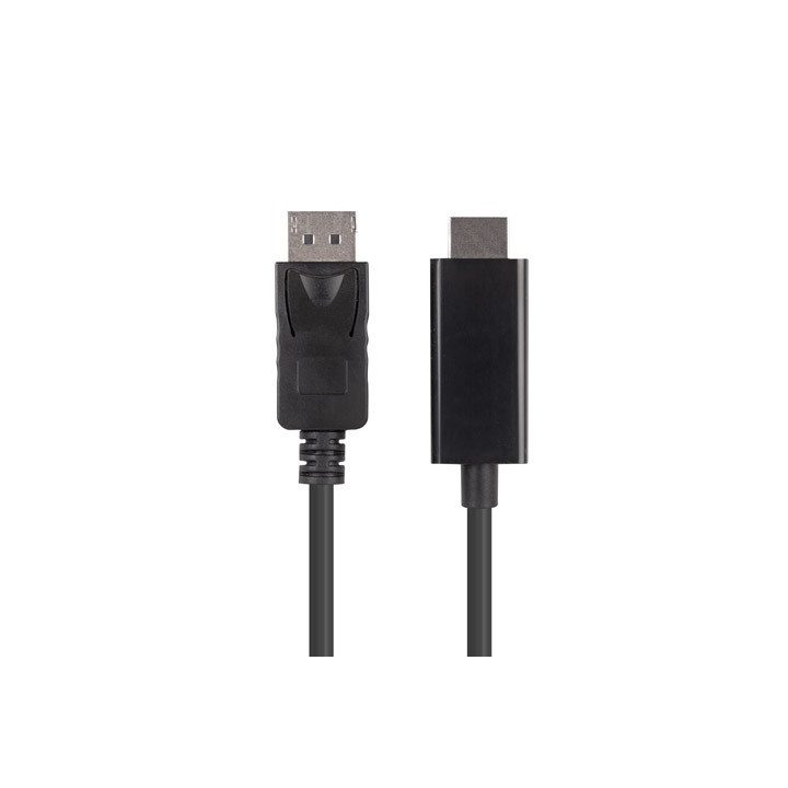 Lanberg CA-DPHD-11CC-0030-BK cable gender changer DisplayPort HDMI Black