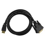 Lanberg CA-HDDV-10CC-0018-BK video cable adapter 1.8 m HDMI Type A (Standard) DVI-D Black