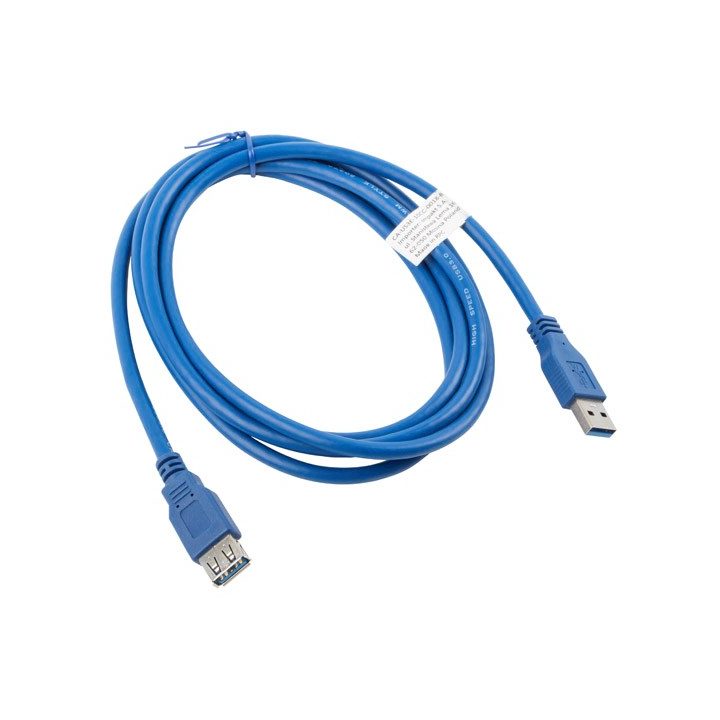 Lanberg CA-US3E-10CC-0018-B USB cable 1.8 m USB 3.0 USB A blue