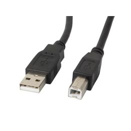 Lanberg CA-USBA-11CC-0030-BK USB cable USB 2.0 3 m USB B Black