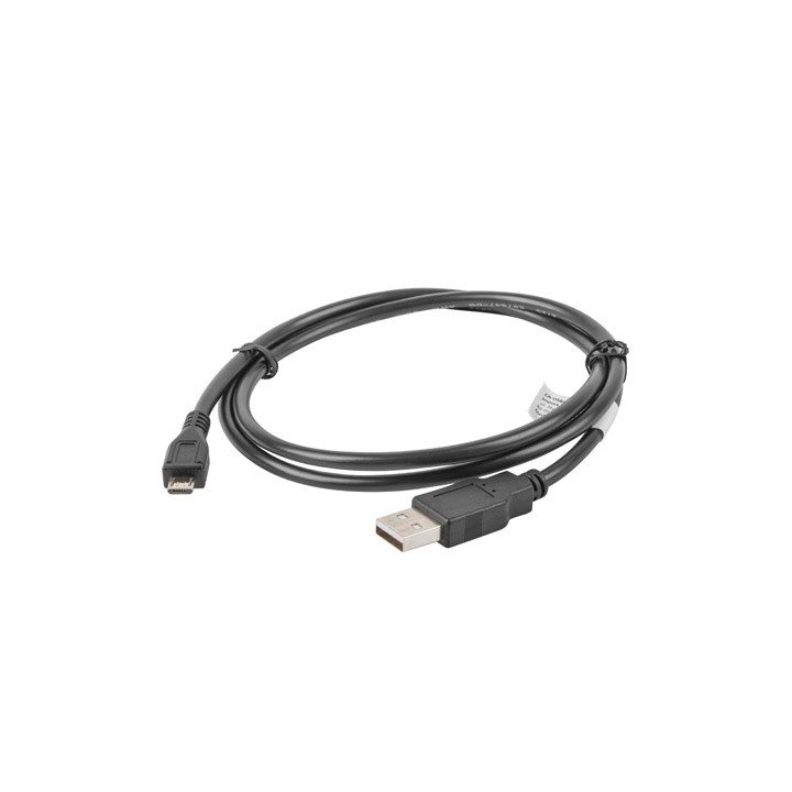 Lanberg CA-USBM-10CC-0010-BK USB cable USB 2.0 1 m Micro-USB B USB A Black
