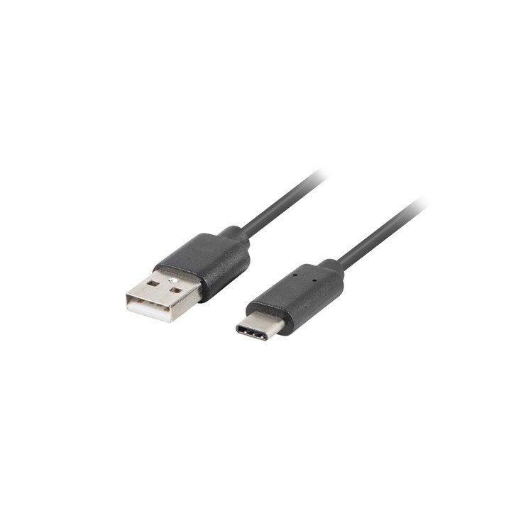 Lanberg CA-USBO-10CU-0005-BK USB cable USB 2.0 0.5 m USB A USB C Black