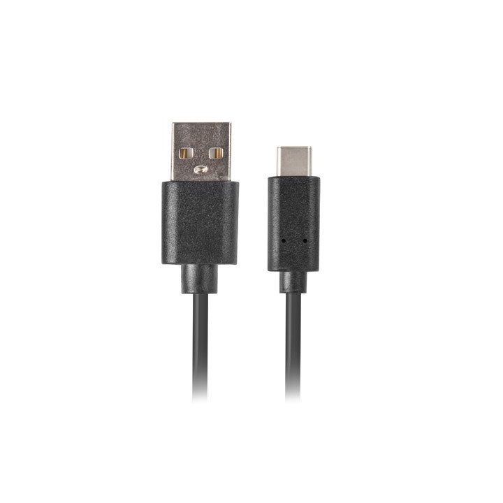 Lanberg CA-USBO-10CU-0005-BK USB cable USB 2.0 0.5 m USB A USB C Black