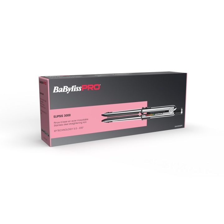 BaBylissPRO ELIPSIS3000 STYLER Straightening iron Warm Black 55 W 106.3 (2.7 m)
