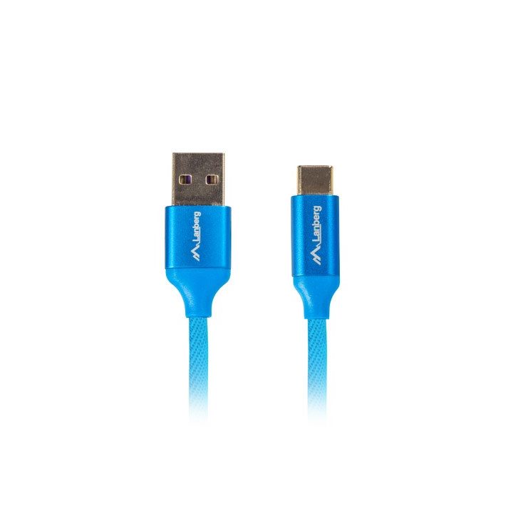 Lanberg CA-USBO-22CU-0010-BL USB cable 1 m USB 2.0 USB C USB A Blue