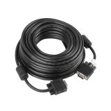 Lanberg CA-VGAC-10CC-0100-B VGA cable 10 m VGA (D-Sub) Black