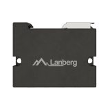 Lanberg DIN-FE4-AT-30W PoE adapter Fast Ethernet