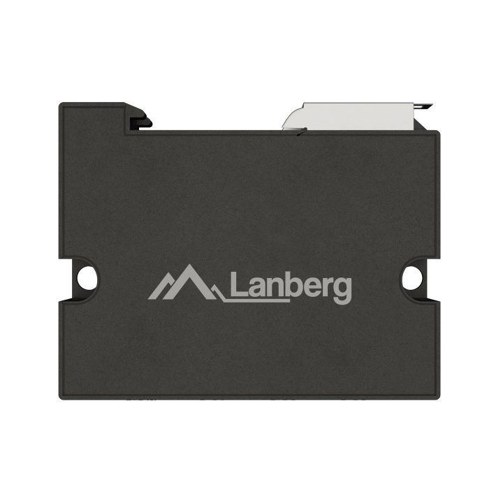 Lanberg DIN-FE4-AT-30W PoE adapter Fast Ethernet
