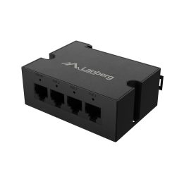Lanberg DIN-GE4-BT-90W PoE adapter Gigabit Ethernet