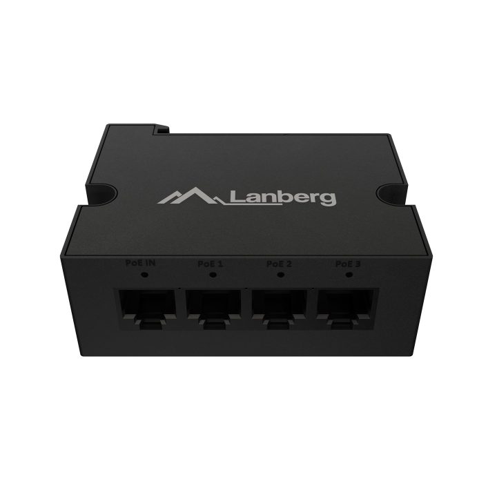 Lanberg DIN-GE4-BT-90W PoE adapter Gigabit Ethernet