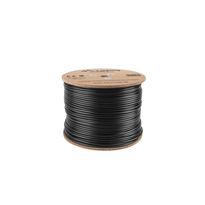 Lanberg LCF5-21CU-0305-BK networking cable 305 m Cat5e F/UTP (FTP) Black