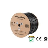 Lanberg LCU5-30CU-0305-BK networking cable 305 m Cat5e U/UTP (UTP) Black outdoor