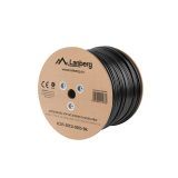 Lanberg LCU5-30CU-0305-BK networking cable 305 m Cat5e U/UTP (UTP) Black outdoor
