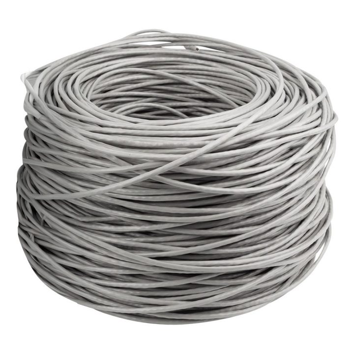 Lanberg LCU6L-11CU-0305-S networking cable Grey 305 m Cat6 U/UTP (UTP) Round