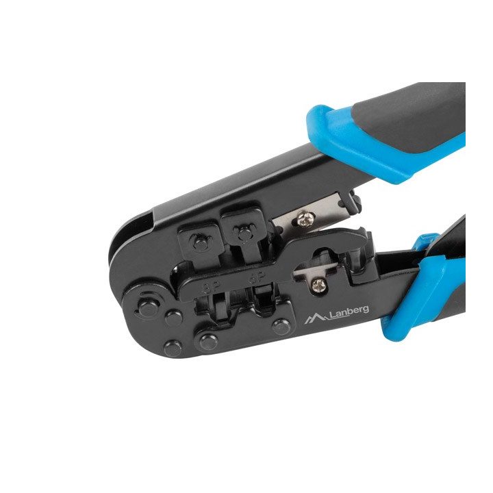 Lanberg NT-0201 cable crimper Crimping tool Black Blue