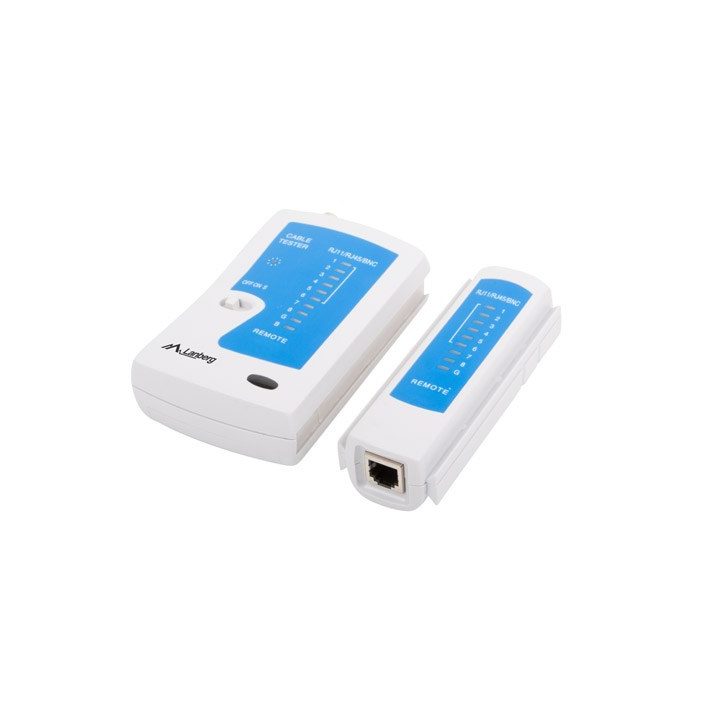 Lanberg NT-0401 network cable tester UTP/STP cable tester Blue White