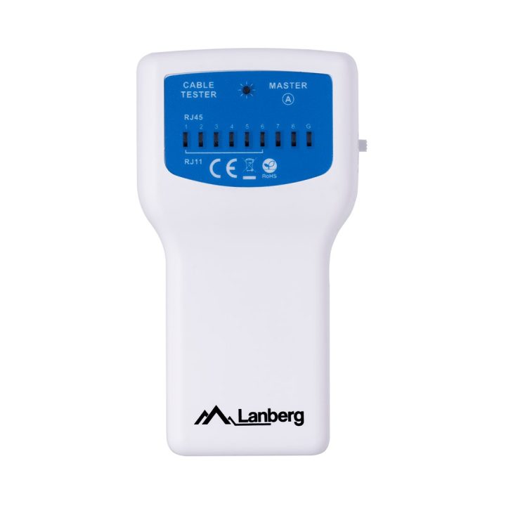 Lanberg NT-0402 network cable tester PoE tester Blue White