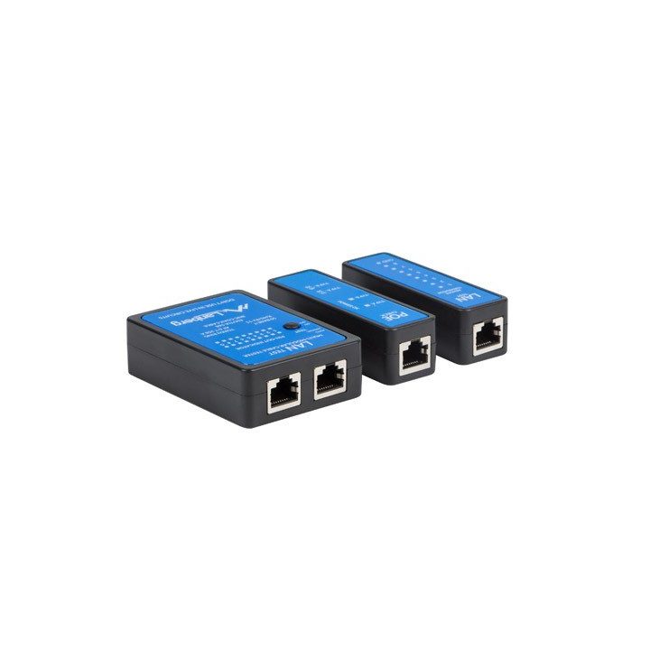 Lanberg NT-0404 network cable tester PoE tester Black Blue