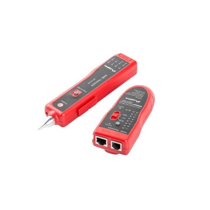 Lanberg NT-0501 network cable tester Black Red