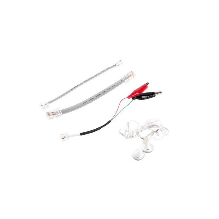 Lanberg NT-0501 network cable tester Black Red