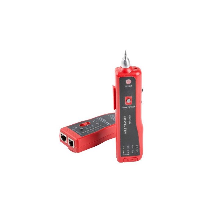 Lanberg NT-0501 network cable tester Black Red