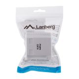 Lanberg OU6-0002-W outlet box RJ-45 White