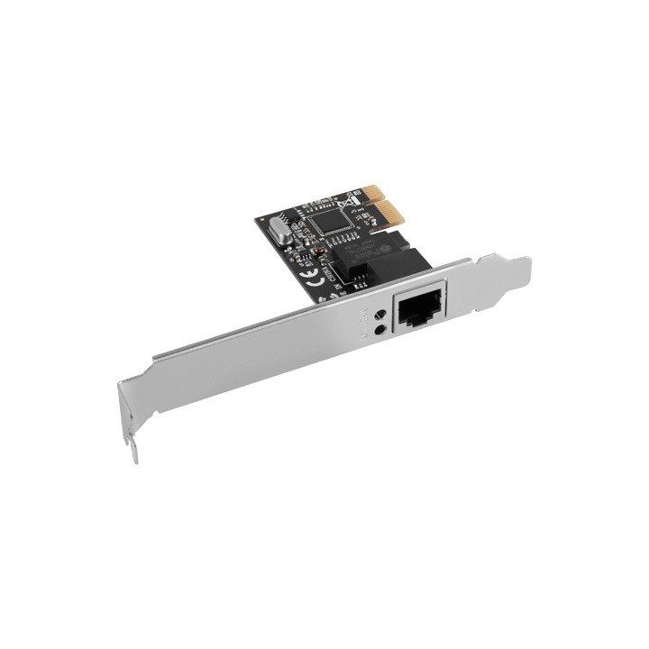 Lanberg PCE-1GB-201 Ethernet card 1GB RTL8111C with Low-Profile bracket
