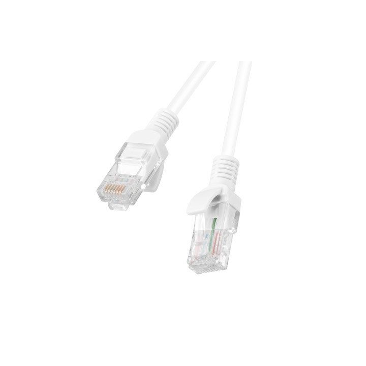Lanberg PCU5-10CC-0200-W networking cable White 2 m Cat5e U/UTP (UTP)