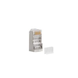 Lanberg PLS-6000 wire connector RJ-45 Stainless steel Transparent