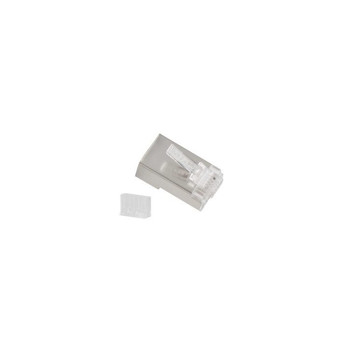 Lanberg PLS-6000 wire connector RJ-45 Stainless steel Transparent