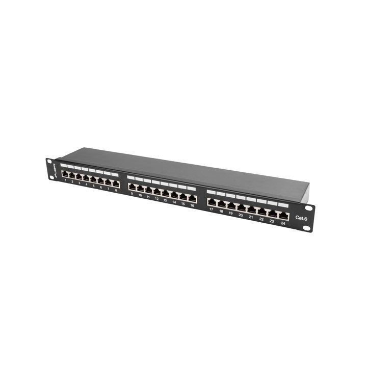 Lanberg PPS6-1024-B patch panel 1U