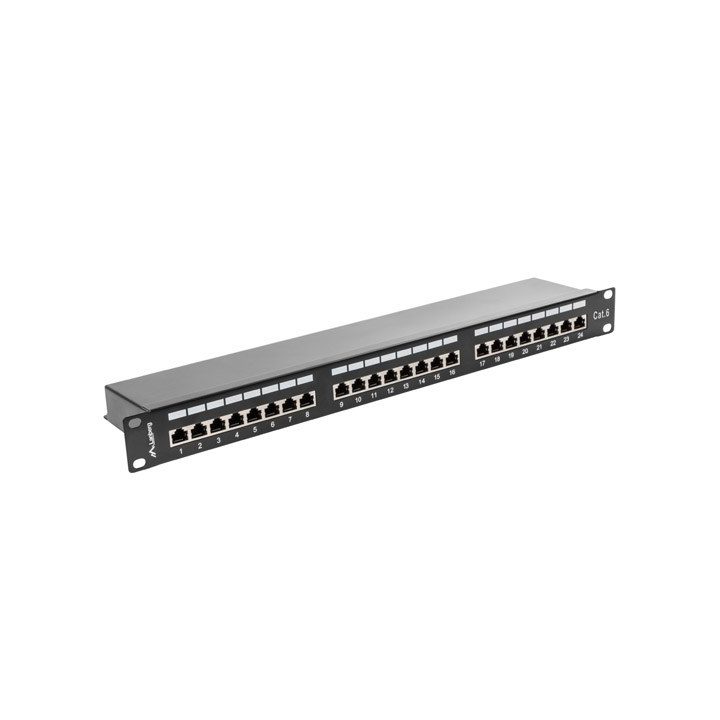 Lanberg PPS6-1024-B patch panel 1U
