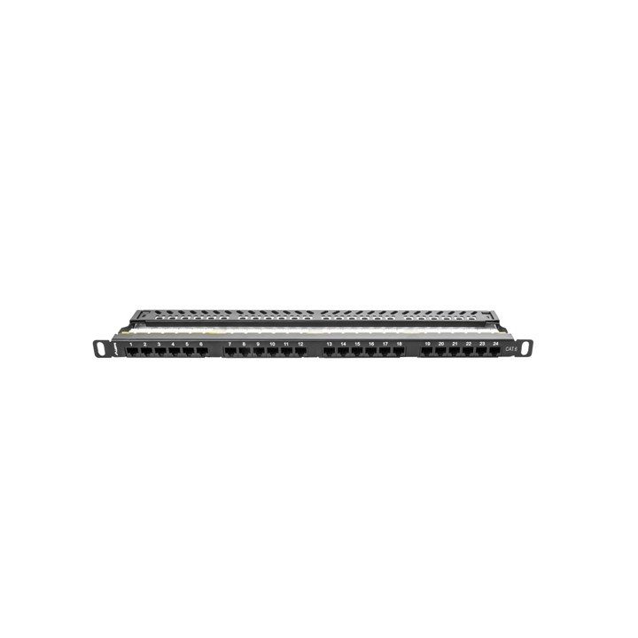 Lanberg PPU6-0024-B patch panel 0.5U