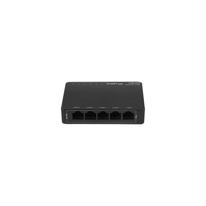 Lanberg Switch PoE DSP3-1005-60W (5-port 1Gb/s)
