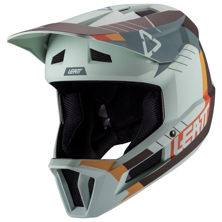 LEATT MTB Gravity 2.0 V25 Full-Face Cycling Helmet Size L mint