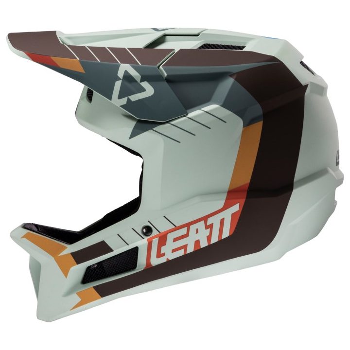 LEATT MTB Gravity 2.0 V25 Full-Face Cycling Helmet Size L mint