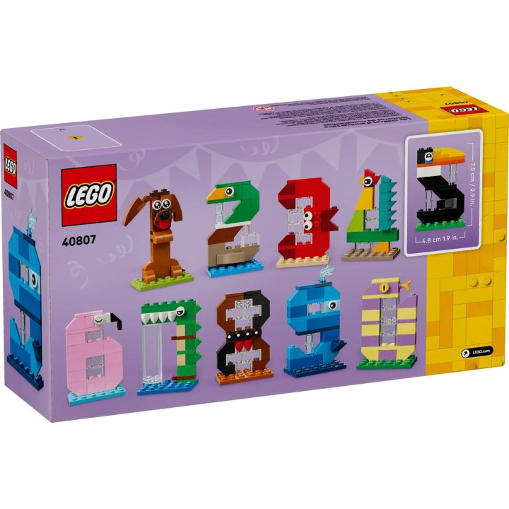 LEGO 40807 Birthday Numbers